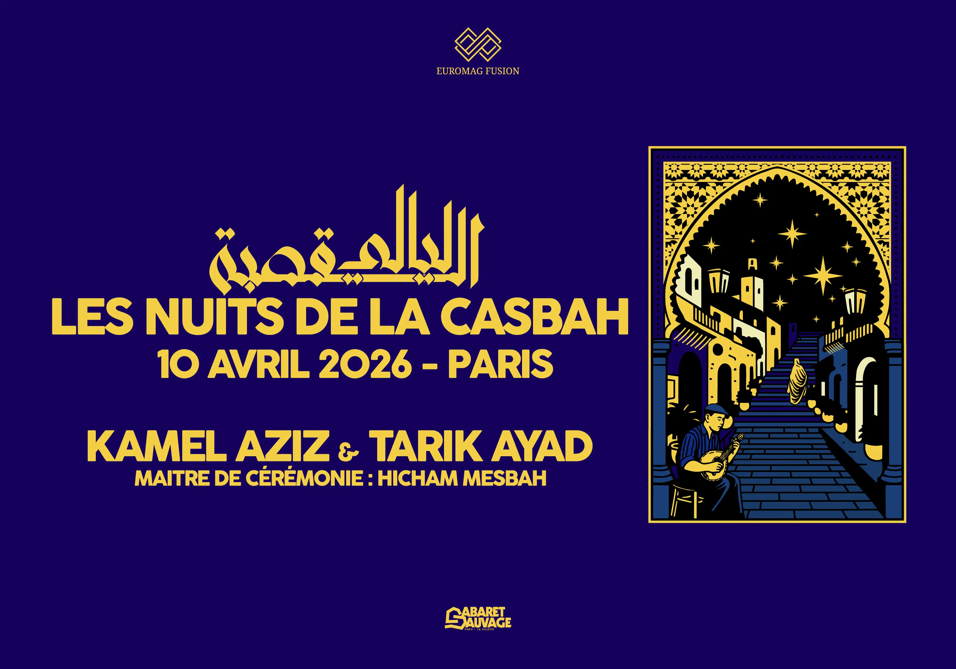 Concert Kamel Aziz & Tarik Ayad à Paris, musique algérienne, fusion moderne